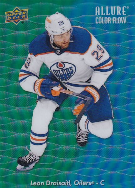 insert karta LEON DRAISAITL 23-24 Allure Color Flow Green-Blue číslo CF-26